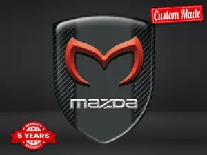 Mazda Emblemi Auto Personalizzati Premium Regolabili Moderni